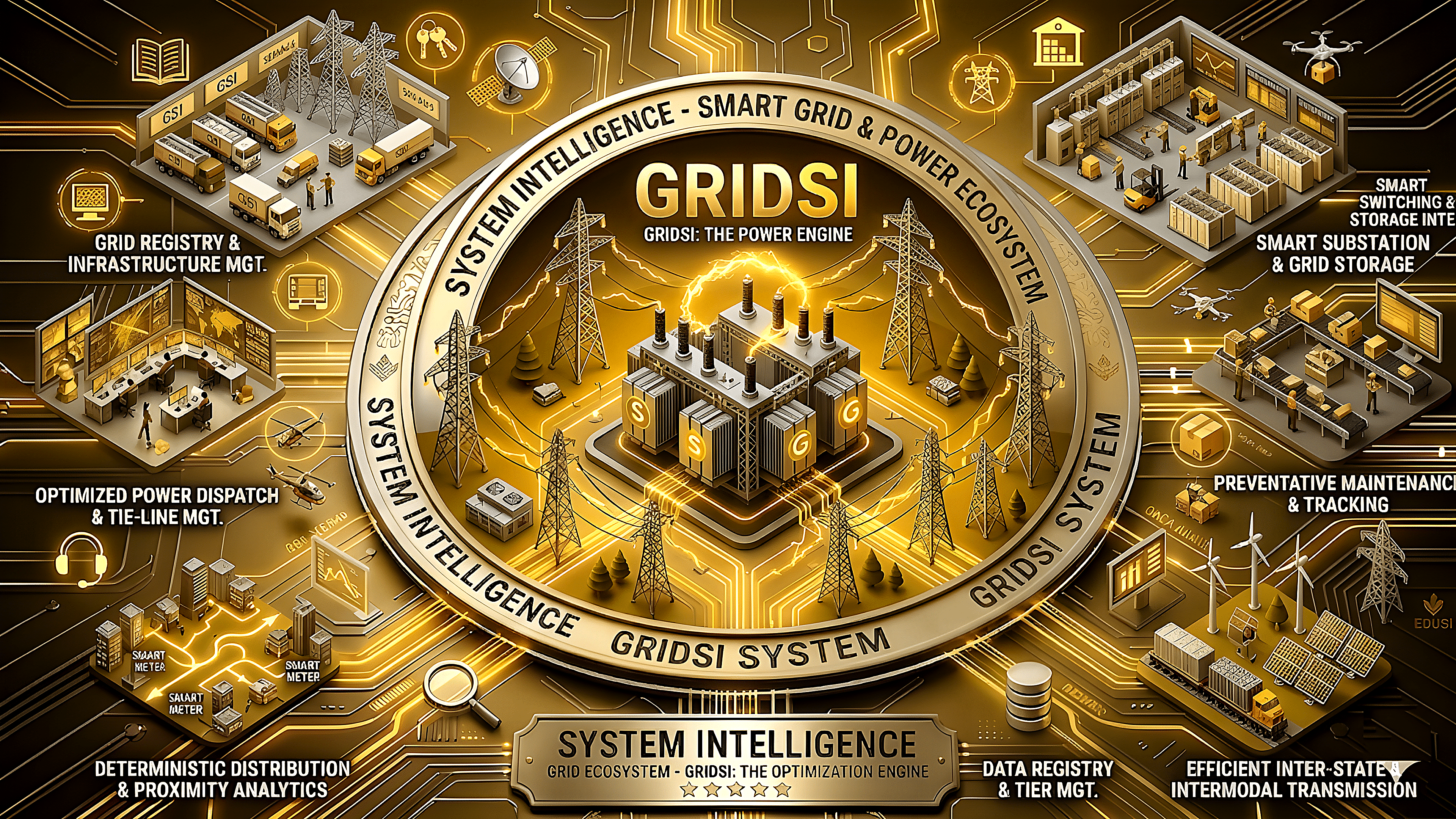 GridSi Power Network Banner